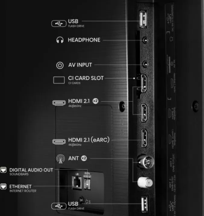 HISENSE QLED-Fernseher 