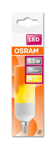 OSRAM LED Flamme Kerzen Effekt E14 0,5W (5 von 5)