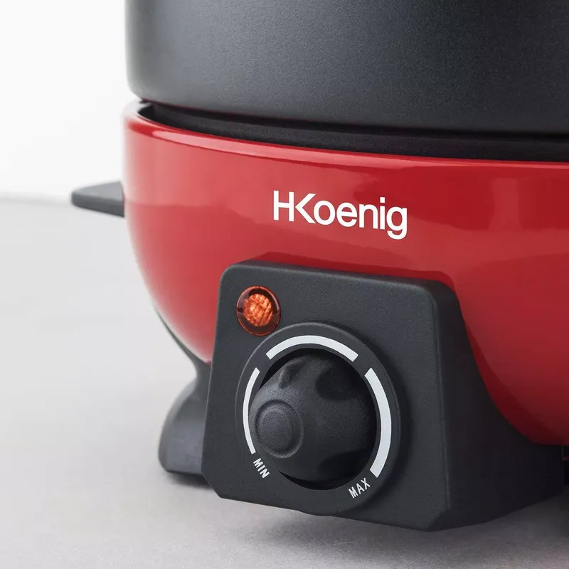 H.Koenig ALP1800 elektrisches Fondue Set für 6 Personen (5 von 6)