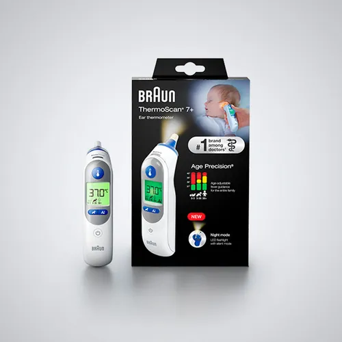 BRAUN ThermoScan 7+ Ohr-Thermometer (5 von 10)