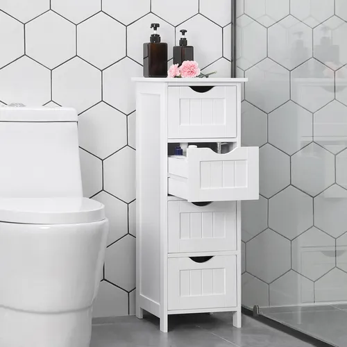 VASAGLE Badezimmerschrank mit 4 Schubladen, modern und platzsparend (5 von 8)