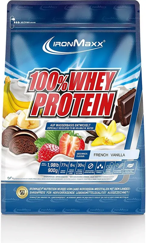 100% Whey Protein Pulver 500g French Vanilla (5 von 5)