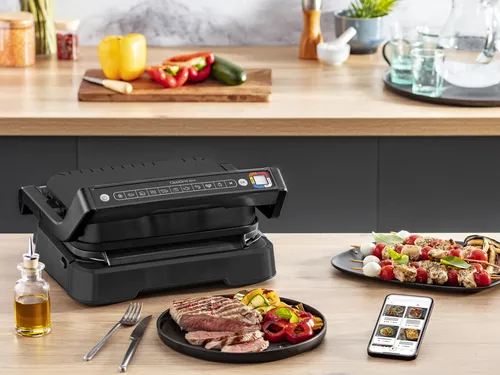 Tefal GC7728 Optigrill 2in1 Kontaktgrill schwarz (5 von 13)