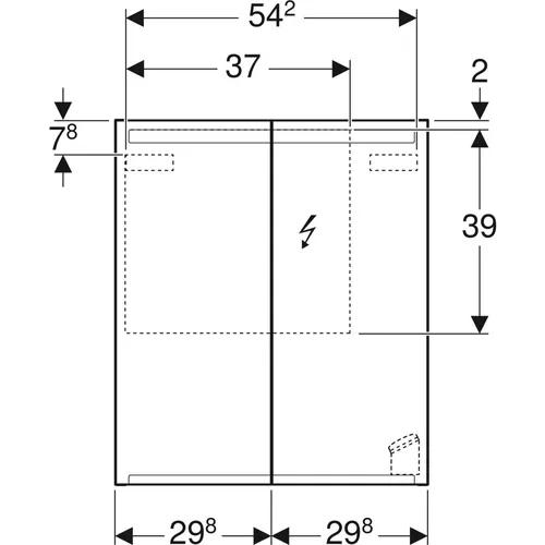 Geberit Option Spiegelschrank 500582001 (5 von 6)