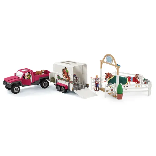 Schleich [Exklusiv Set] Horse Club Ausflug zur Pferdekoppel (5 von 7)