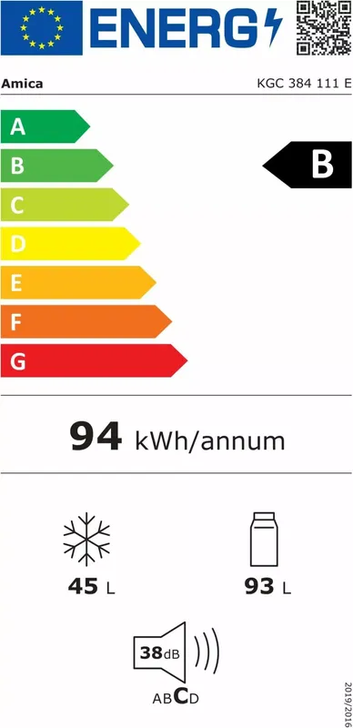 Amica KGC 384 111 E Kühl-Gefrierkombination (5 von 5)