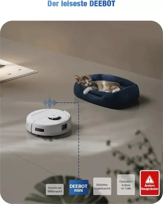 ECOVACS DEEBOT MINI Saugroboter mit Wischfunktion (5 von 13)