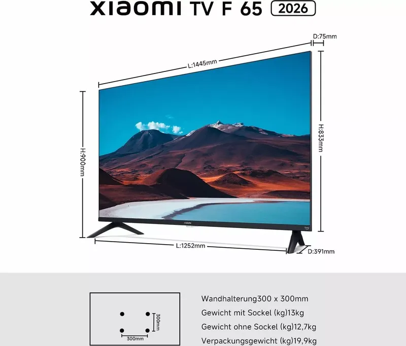 Xiaomi F 65 Zoll 4K UHD Smart TV (5 von 12)