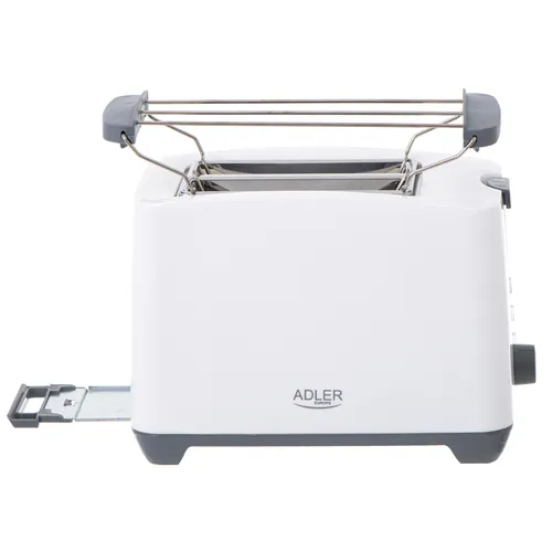 Adler AD 3216 Toaster in Weiß, mit Brötchenaufsatz, Auftaufunktion und Abschaltautomatik (5 von 12)