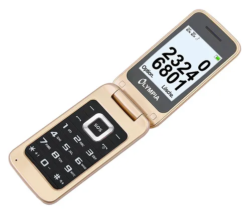 OLYMPIA Luna Gold Mobiltelefon für Senioren (5 von 5)