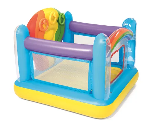 Bestway® 52269 Trampolin Regenbogen Hüpfburg In-Out 175 x 173 x 137 cm (5 von 36)