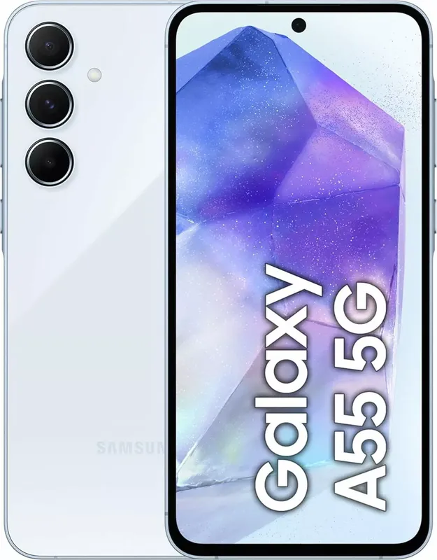SAMSUNG Galaxy A55 5G Smartphone 128 GB Mitternachtsblau (5 von 5)