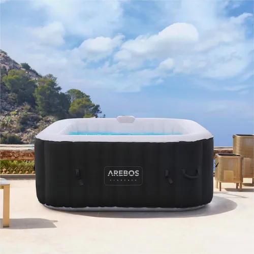 Arebos Aufblasbarer Spa Pool für 4 Personen (5 von 7)