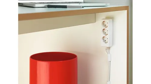Tesa Kabelhalter 58035, Kabelbefestigung, selbstklebend, weiß, 5 Stück (5 von 10)