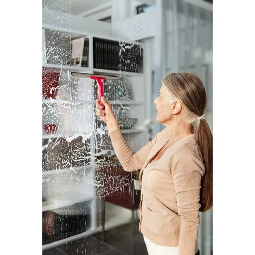Vileda Fensterreinigungsset Profi 2in1, für Glas, Abzieher mit Einwascher (5 von 5)