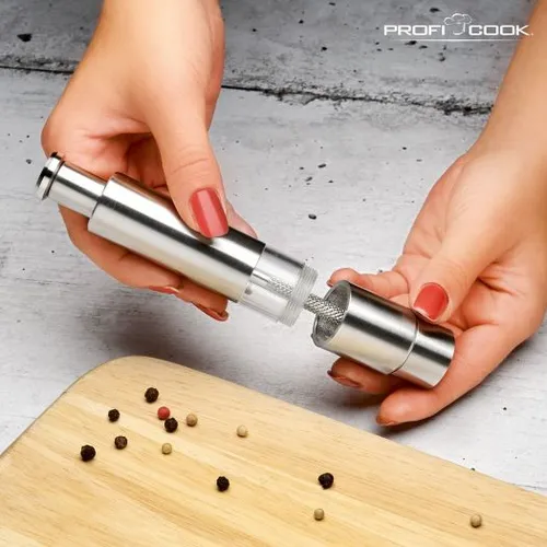 PROFI COOK Pfeffer Salzmühlen Set mechanisch PC-PSM1160 eds(VE2) (5 von 7)
