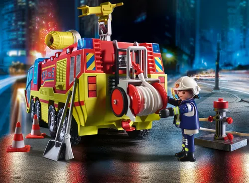 PLAYMOBIL City Action FEUERWEHR Feuerwehrauto Feuerwehrstation WACHE Feuerwache (5 von 8)