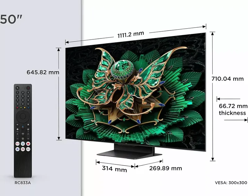 TCL 50C7K 50 Zoll QD-Mini LED Fernseher (5 von 7)
