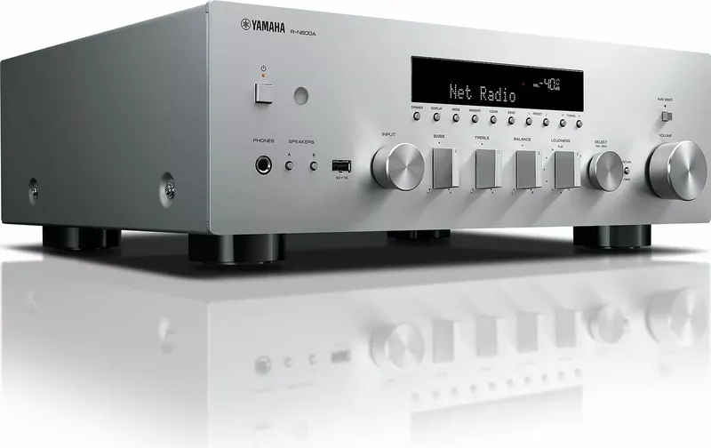 YAMAHA R-N600A Hifi Netzwerk Receiver (Silber) (5 von 6)