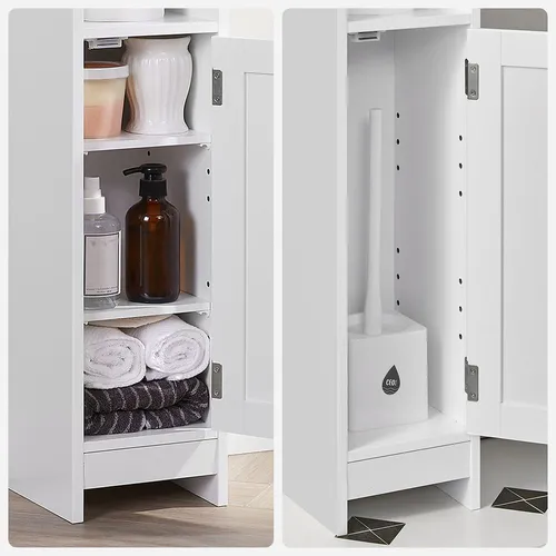 VASAGLE Toilettenschrank, platzsparend und modern (5 von 6)