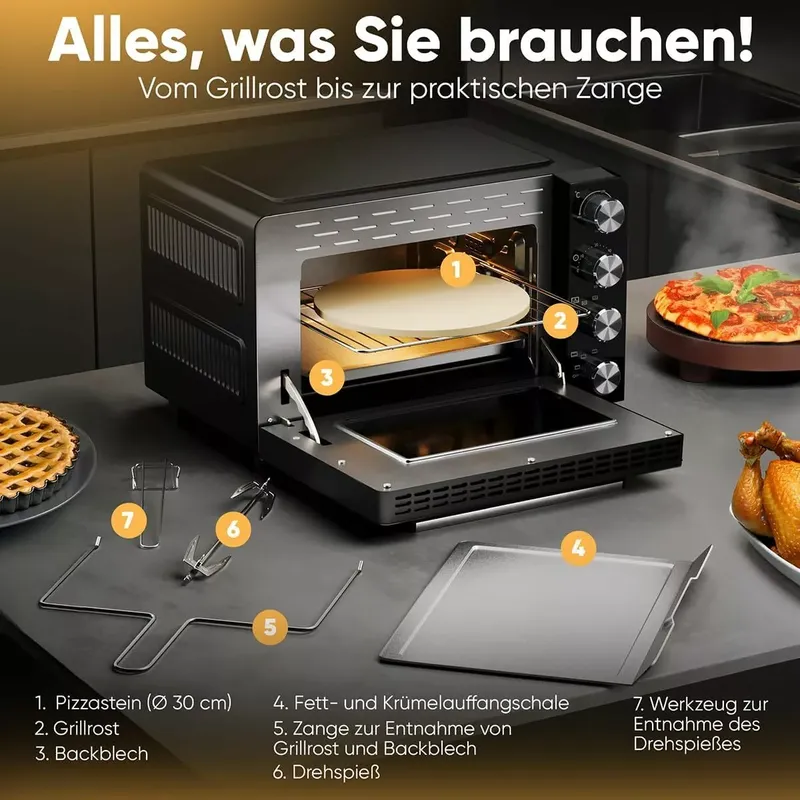 Profi Cook PC-MBG 1277 Minibackofen (5 von 8)