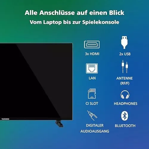 Telefunken QLED Fernseher 50 Zoll Smart TV VIDAA QU50VP750S (5 von 10)