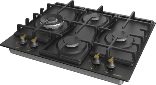 Gorenje GW6D42CLB Gaskochfeld, Schwarz (5 von 9)