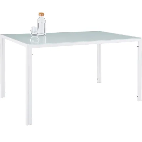 tectake® 5-teiliges Esszimmergruppe mit Kunstlederbezug (5 von 12)