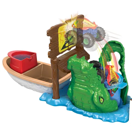 Hot Wheels Monster Trucks Sumpfattacke Spielset (5 von 7)