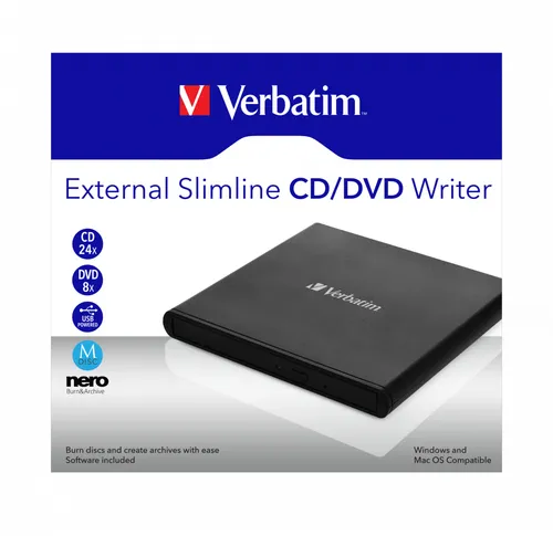 Verbatim Externer Slimeline CD DVD-Brenner (5 von 5)