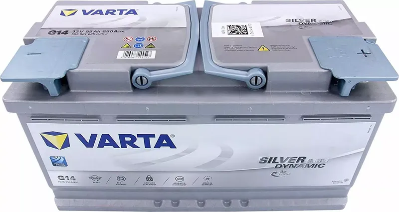VARTA A5 Silver Dynamic AGM Start-Stop Plus Autobatterie 12V 95Ah xEV (5 von 7)