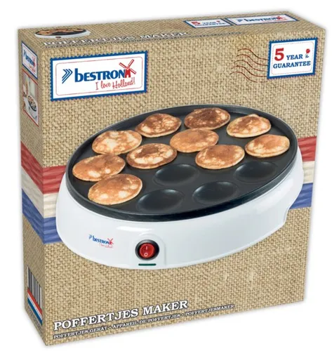 Bestron Poffertjes Maker im Retro Design (5 von 6)