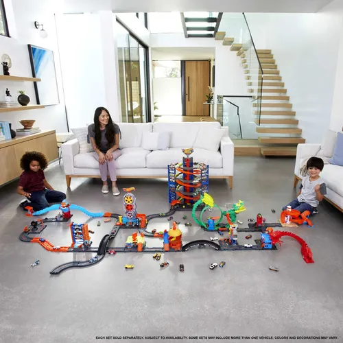 Hot Wheels Bahn Track Builder mit 36 Teilen (6 von 7)
