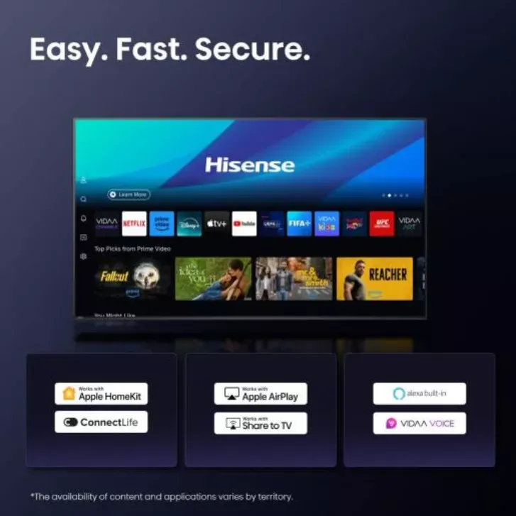 HISENSE QLED-Fernseher 
