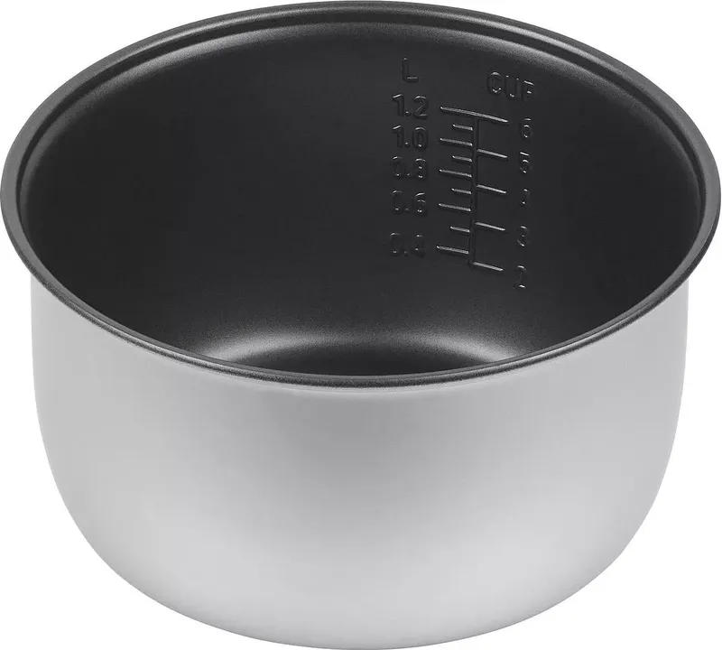 Reiskocher mit Warmhalte-Funktion & Dampfgar-Einsatz, 1,2 Liter, 500 W (6 von 8)