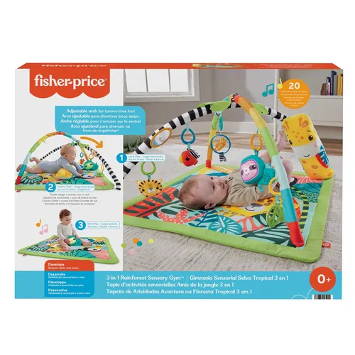 Fisher-Price Spielbogen Rainforest Spieldecke (6 von 7)