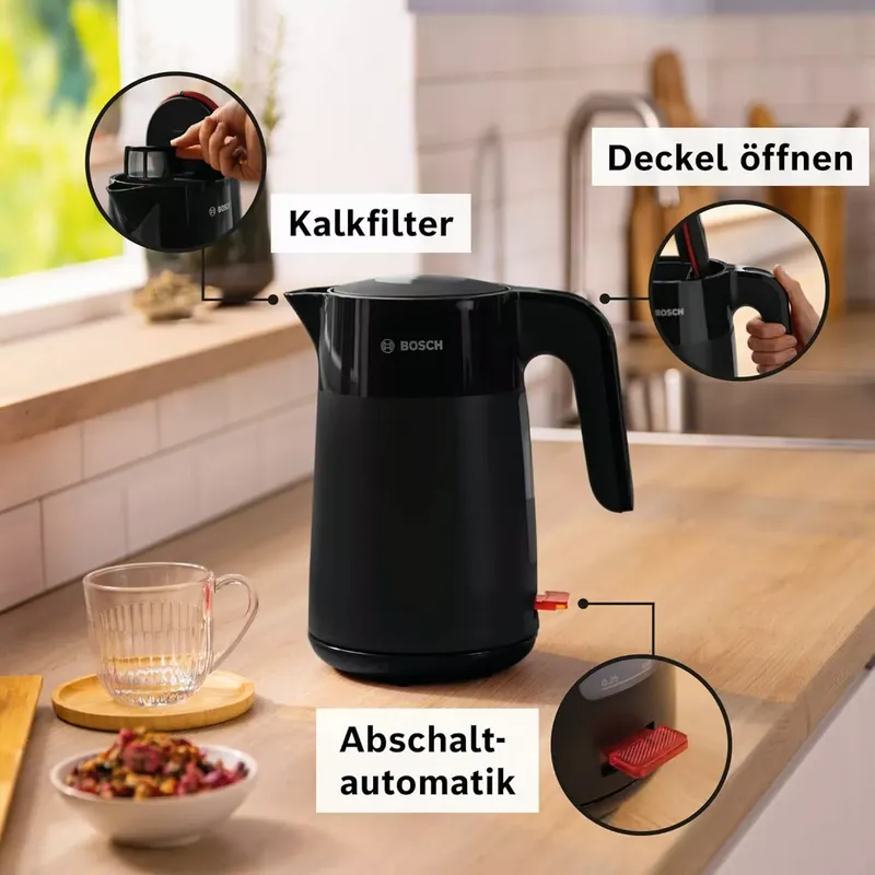 Bosch kabelloser Wasserkocher MyMoment TWK2M163 (6 von 11)