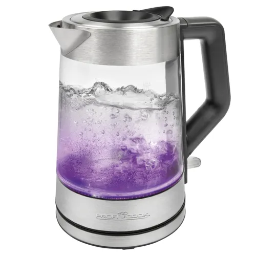 PROFI COOK Wasserkocher Glas PC-WKS 1190 G inox (6 von 7)