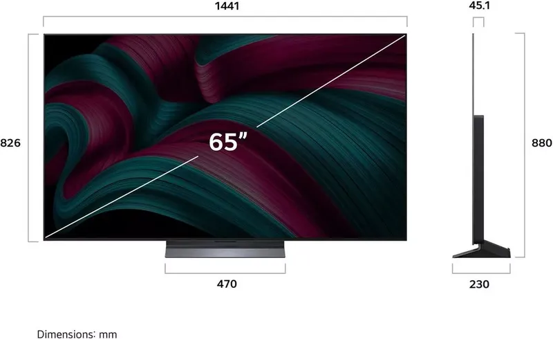 LG OLED65C57LA OLED evo TV – 65 Zoll 4K SMART TV (6 von 13)