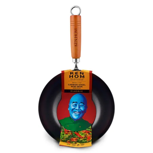 Ken Hom Mini-Wok aus Karbonstahl, 20 cm (6 von 7)