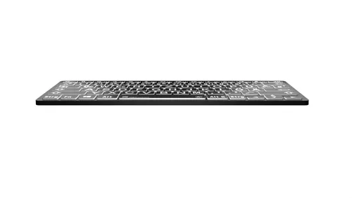 Logickeyboard XL-Print White on Black DE Wireless-Tastatur (6 von 7)