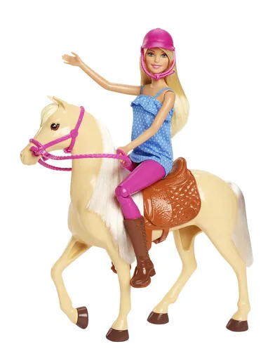 Barbie-Puppe und Pferdespielzeug FXH13 (6 von 7)