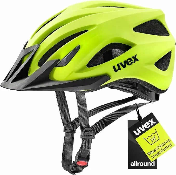 UVEX Viva 3 Fahrradhelm – Leichter Radhelm in Neon Yellow (6 von 6)