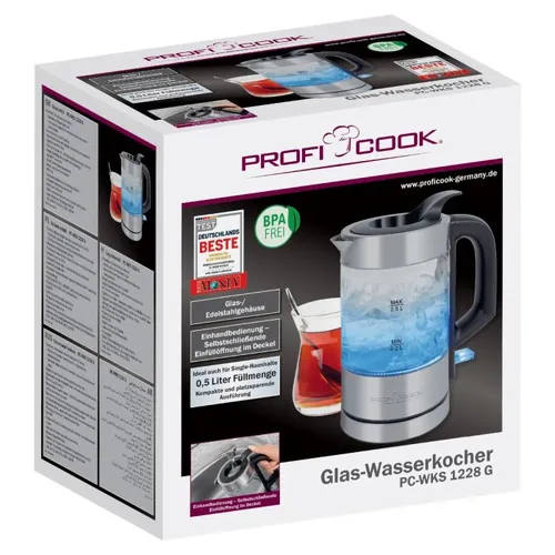ProfiCook Wasserkocher PC-WKS 1228 G (6 von 6)