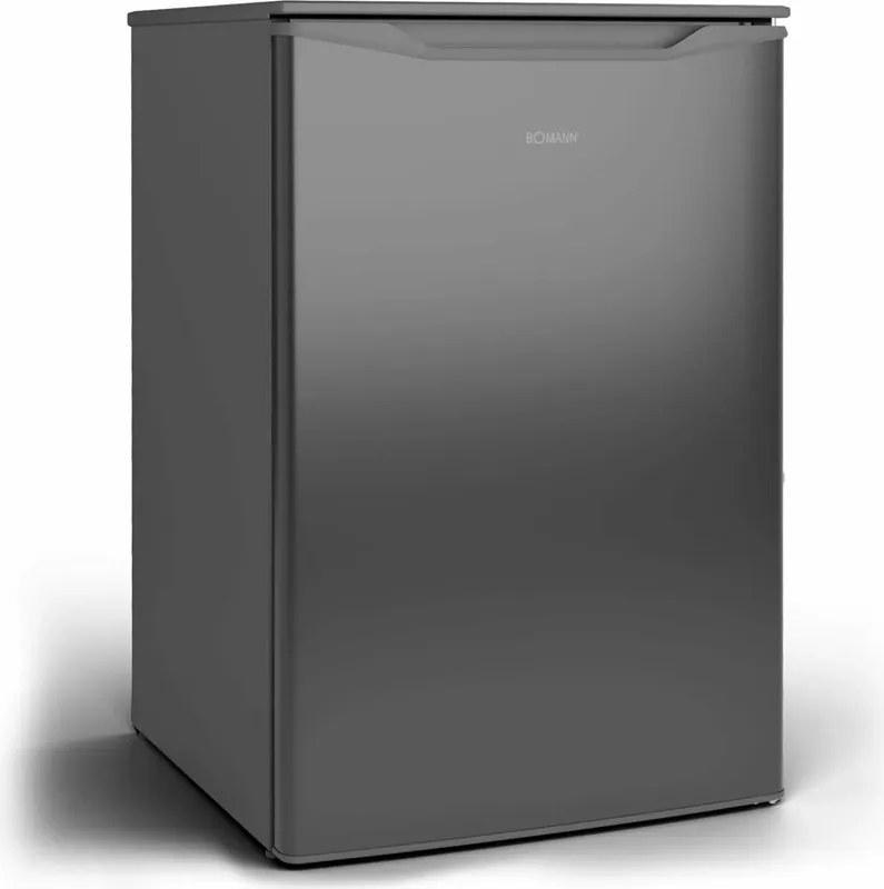Bomann GS 7253 Stand Gefrierschrank – 87 L, 3 Schubladen, Edelstahloptik