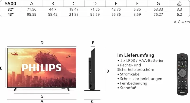 Philips 32PHS5500 FHD LED TV (6 von 9)