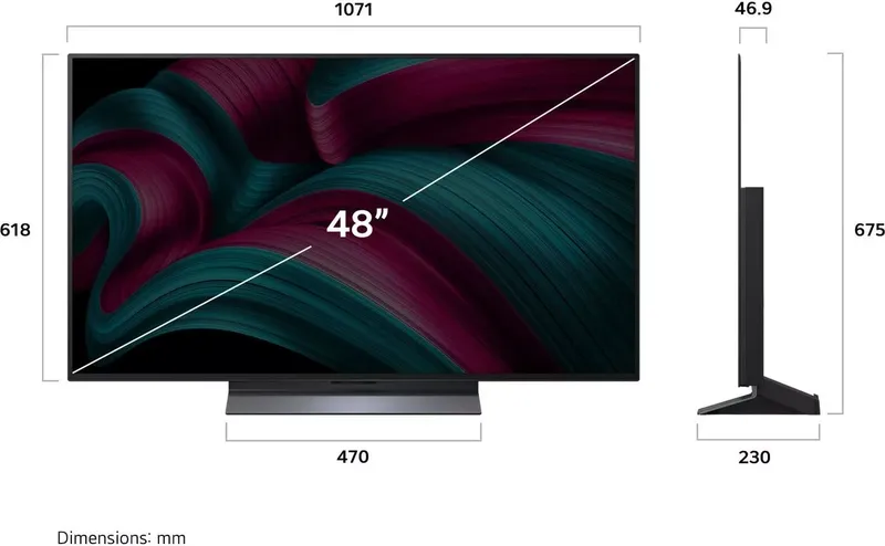 LG OLED48C57LA OLED evo TV (6 von 13)
