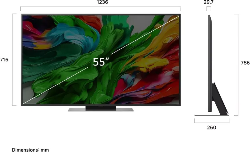 LG 55QNED86A6A 55 Zoll 4K QNED evo AI TV (5 von 8)