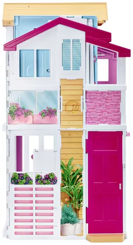 Barbie Traumvilla Stadthaus mit 3 Etagen (6 von 7)
