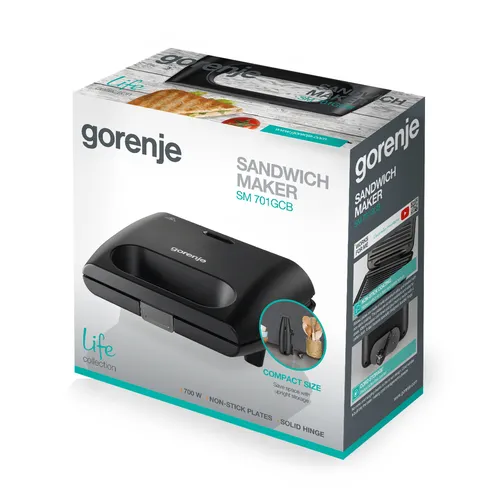 Gorenje Mini-Sandwich-Grill (6 von 8)